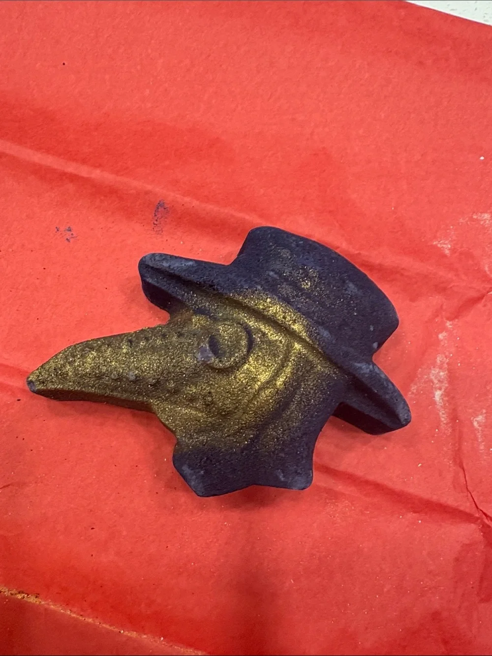 *sold* Lush Halloween Black Plague Doctor Bath Bomb